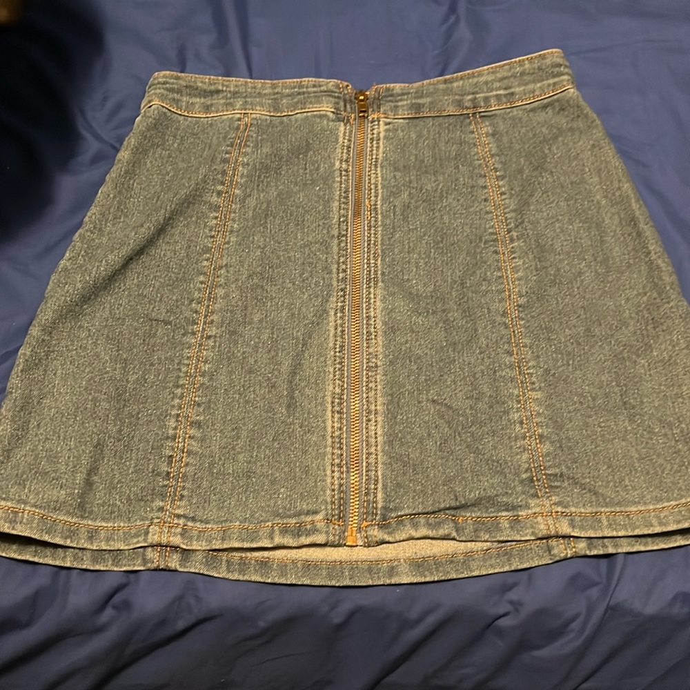 Denim Skirt.